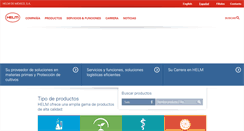 Desktop Screenshot of helmmexico.com